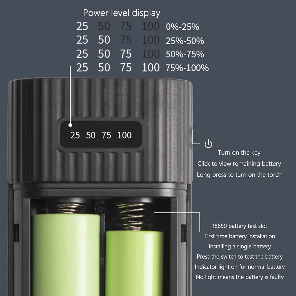 DIY USB Power Bank Kit Box Case