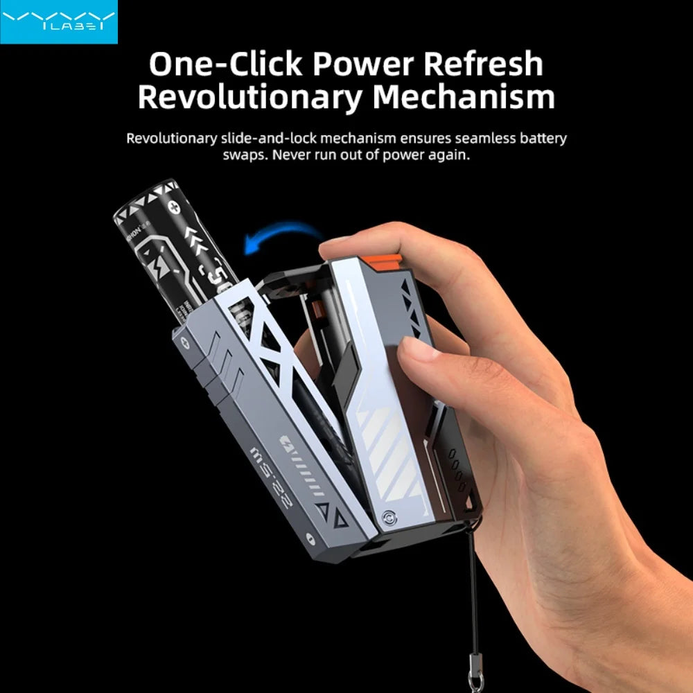 Vyvylabs 10000-50000mAh Detachable Power Bank