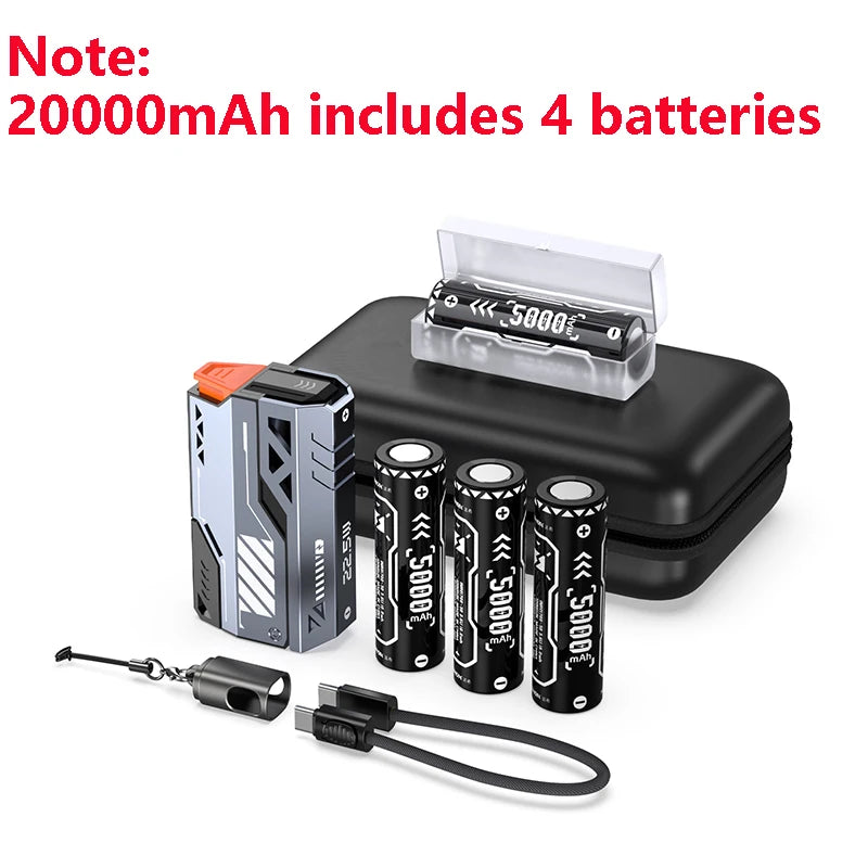 Vyvylabs 10000-50000mAh Detachable Power Bank