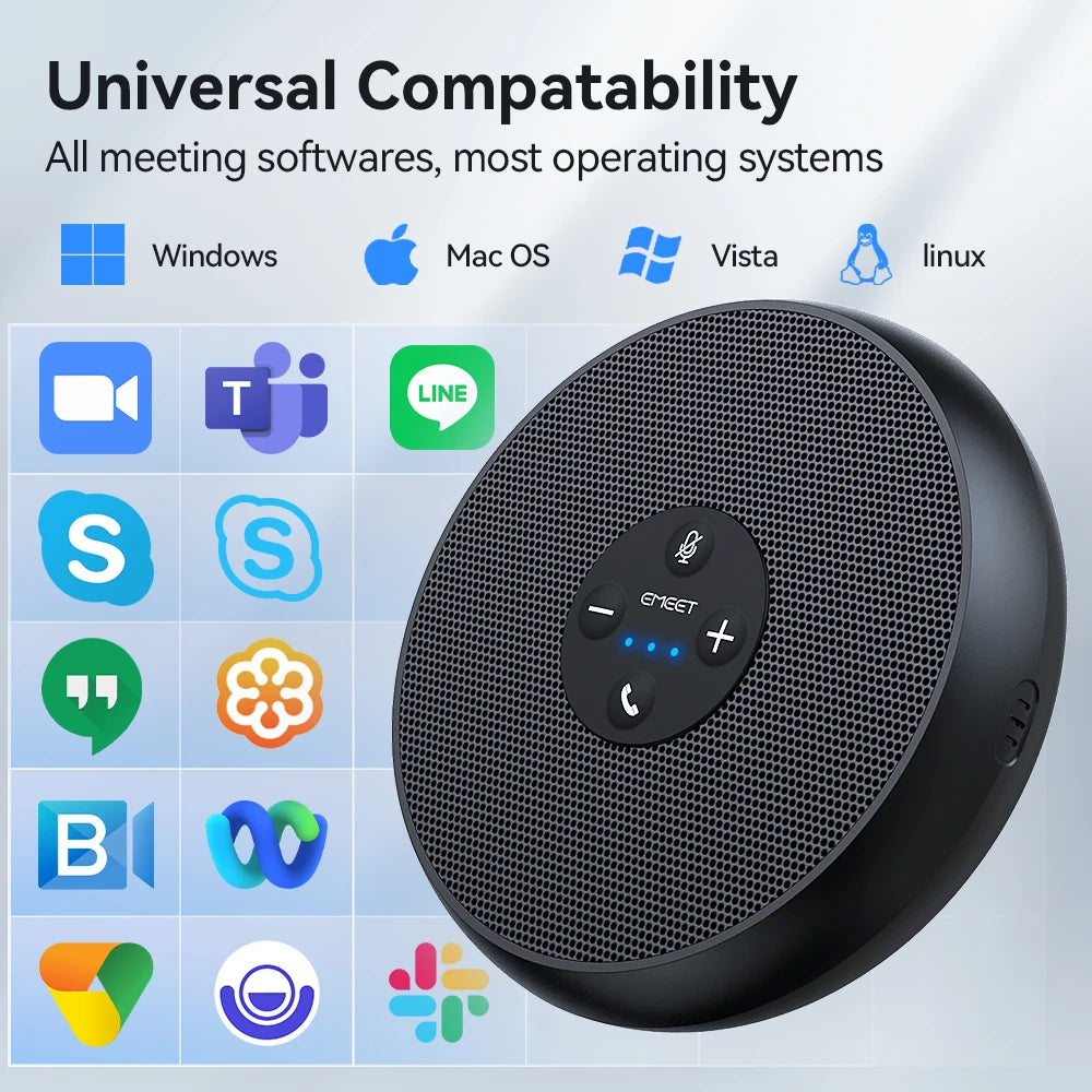 EMEET USB Wired Speakerphone Conference Speaker