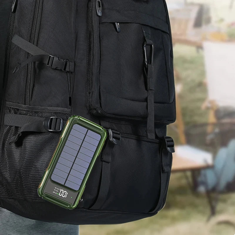 80000mAh Large Capacity Portable Outdoor Solar Mobile Power