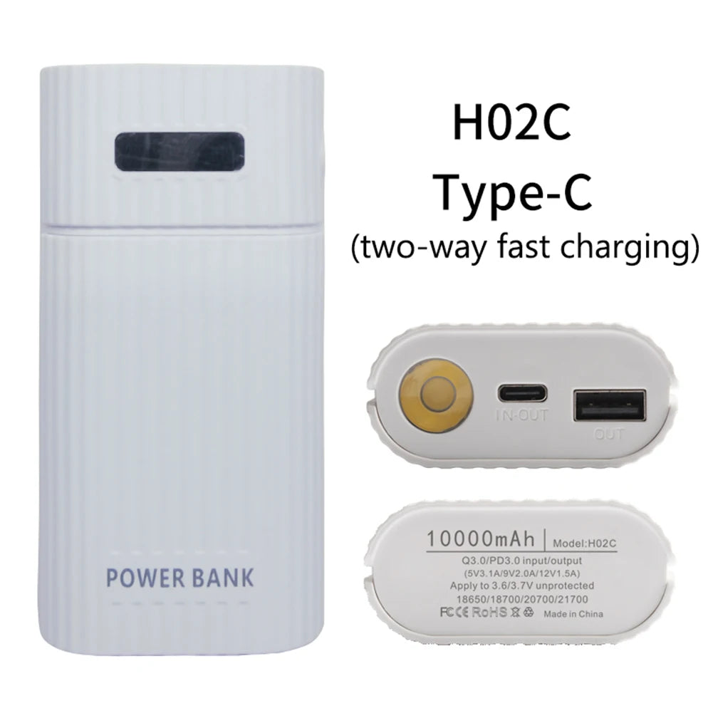 DIY USB Power Bank Kit Box Case