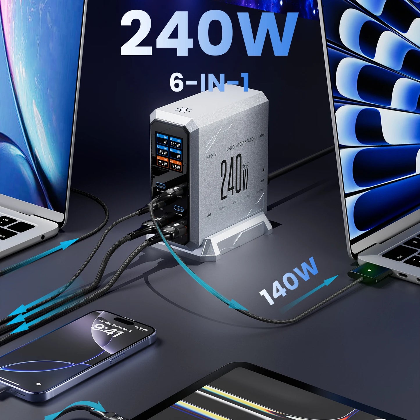 240W GaN Charger