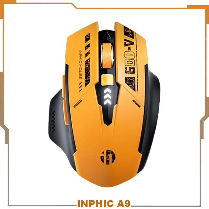 Inphic A9 2.4G Bluetooth Wireless Silent Mouse