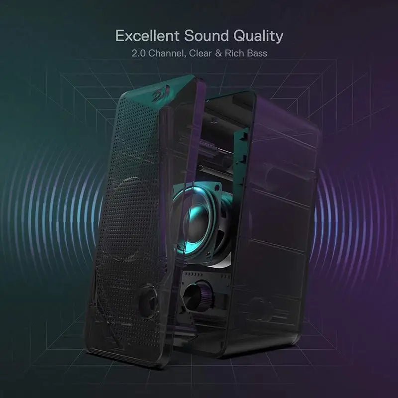 Redragon GS510 Waltz RGB Desktop Speaker
