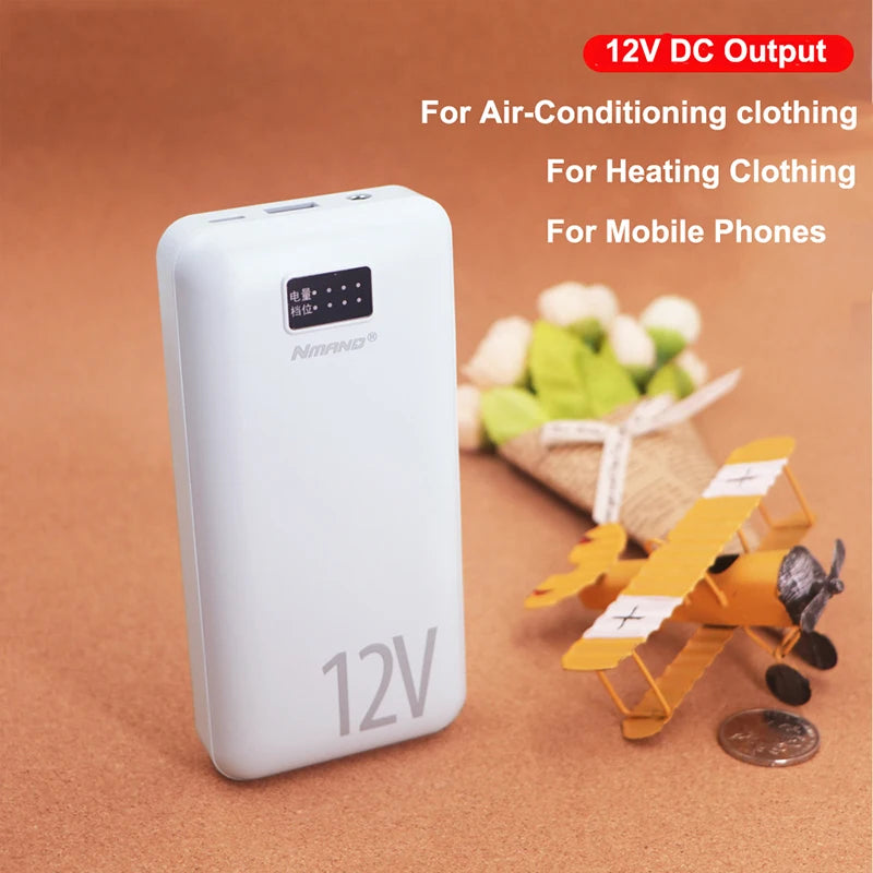 18000mAh Power Bank 12V DC Output Portable Charger
