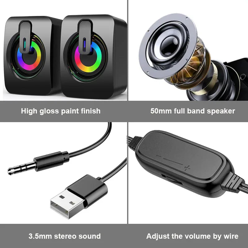 Sound Box HIFI Stereo Microphone Speaker