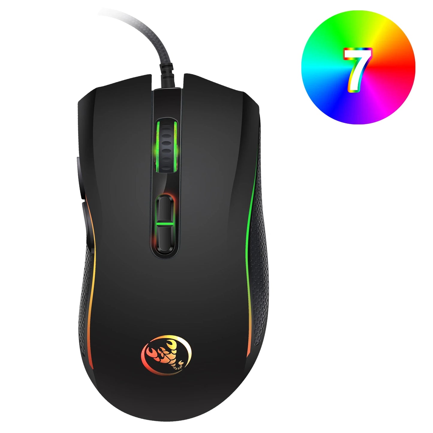 Popular Choice HXSJ A869 Optical Ergonomic Mouse