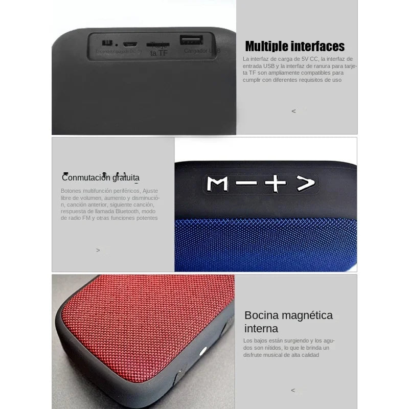 Portable Fabric Bluetooth Speaker