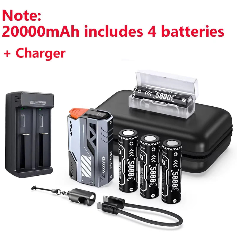 Vyvylabs 10000-50000mAh Detachable Power Bank