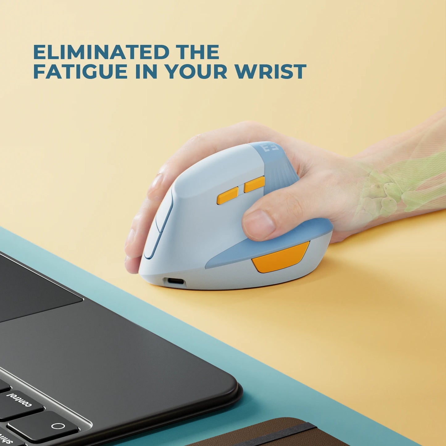 SEENDA Vertical Wireless Mouse