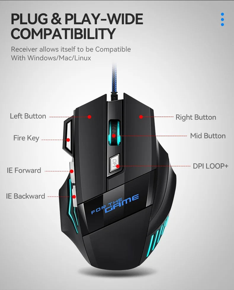 New Hyperspeed USB Gaming Mouse