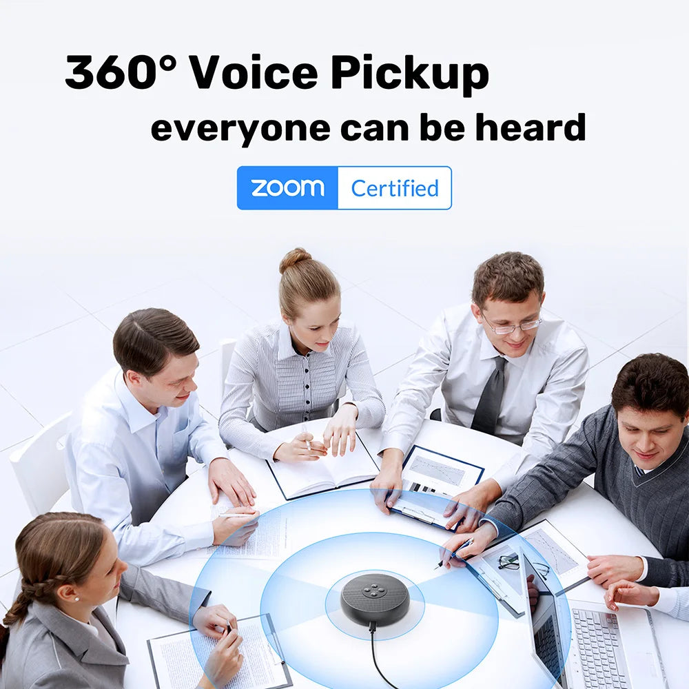 EMEET USB Wired Speakerphone Conference Speaker